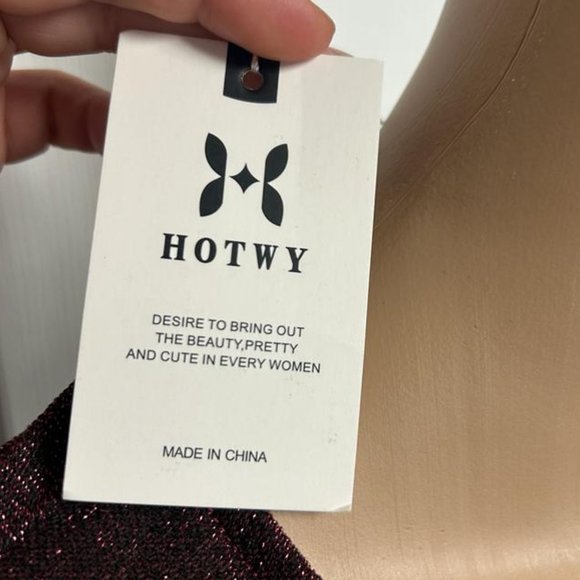 HOTWY V Neck Cocktail Dress - Picture 5 of 6